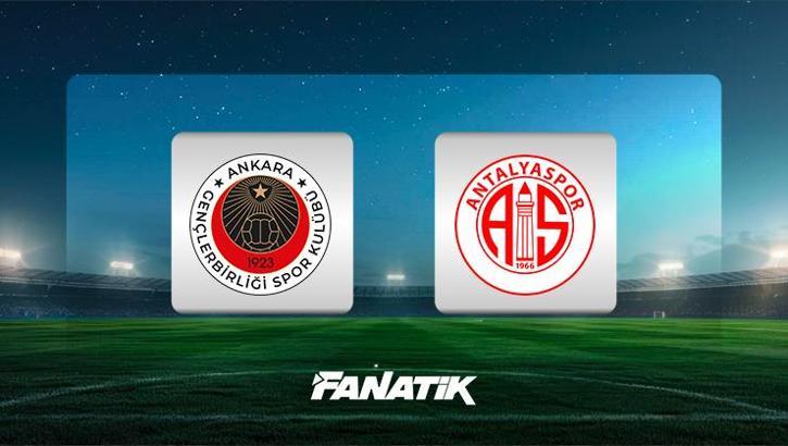 Gençlerbirliği-Antalyaspor maçı ne zaman, saat kaçta, hangi kanalda canlı yayınlanacak? (Muhtemel 11'ler)