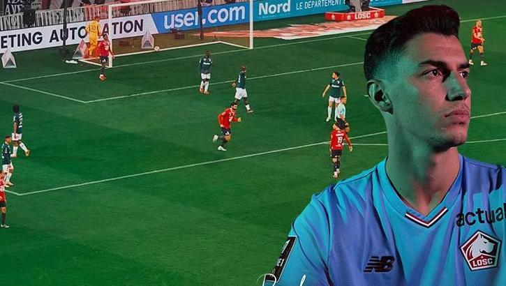 Berke Özer, daha imzası kurumadan sahada! Brest-Lille maçı (CANLI)