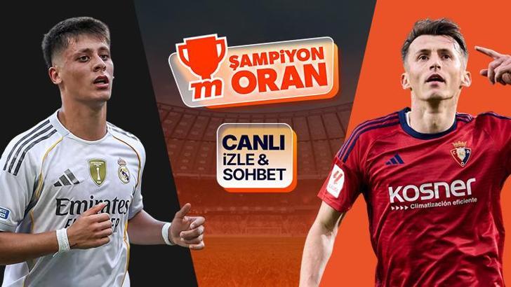 Real Madrid sahasında Osasuna ile karşılaşıyor! Maçın heyecanı canlı yayın, canlı sohbet ve Şampiyon Oranlar ile Misli’de
