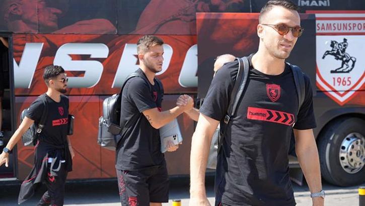 Samsunspor, Panathianikos maçı için Atina'da!