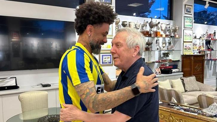Cristian Baroni'den Aziz Yıldırım'a ziyaret