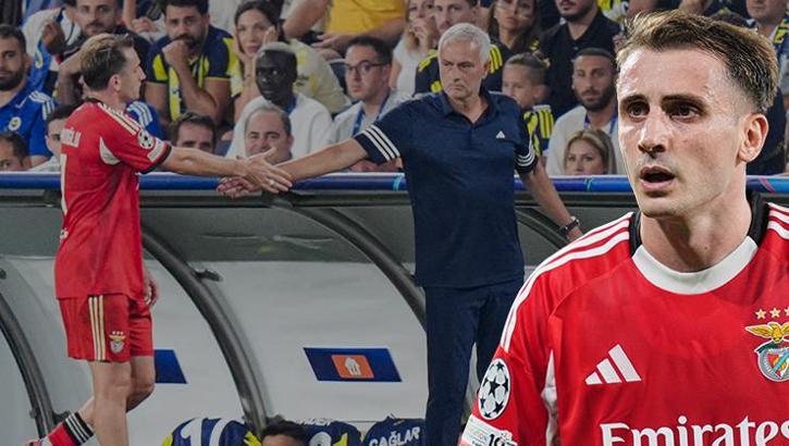 Jose Mourinho reached out to Kerem Akturkoglu! Fenerbahçe fans were delighted by this gesture...