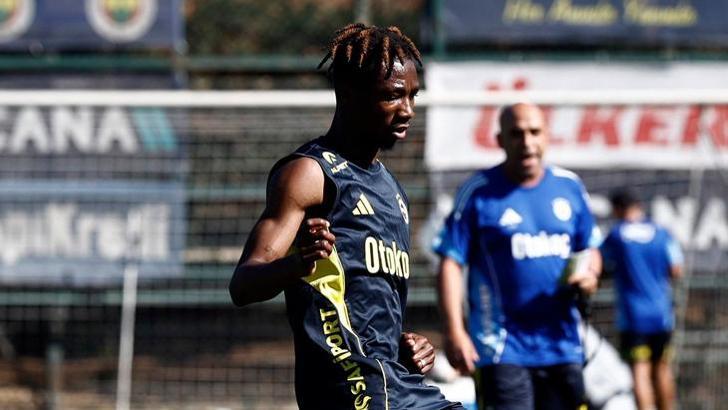 Dorgeles Nene, Fenerbahçe'deki ilk antrenmanına çıktı