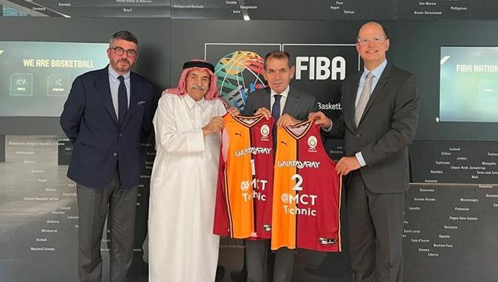 Galatasaray heyeti FIBA’yı ziyaret etti