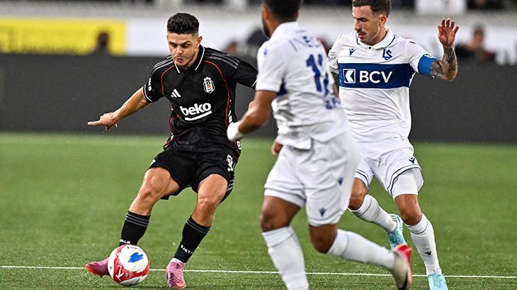 Beşiktaş draws with Lausanne, pushing Conference League decider to İstanbul