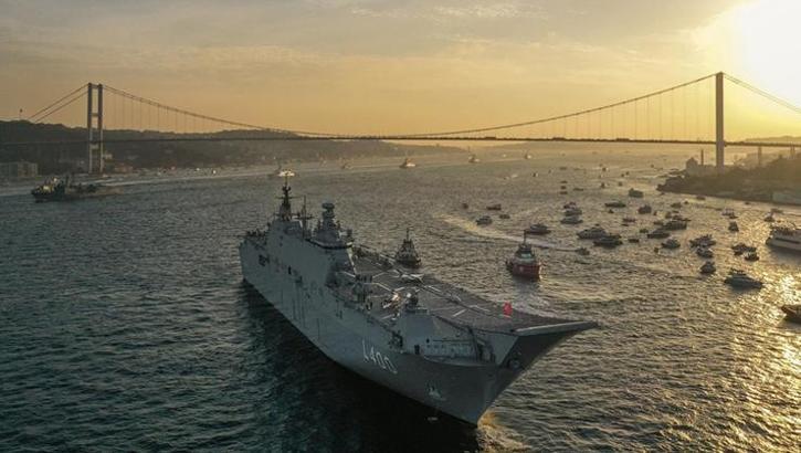 Mavi Vatan'ın muhafızları İstanbul'u selamlayacak