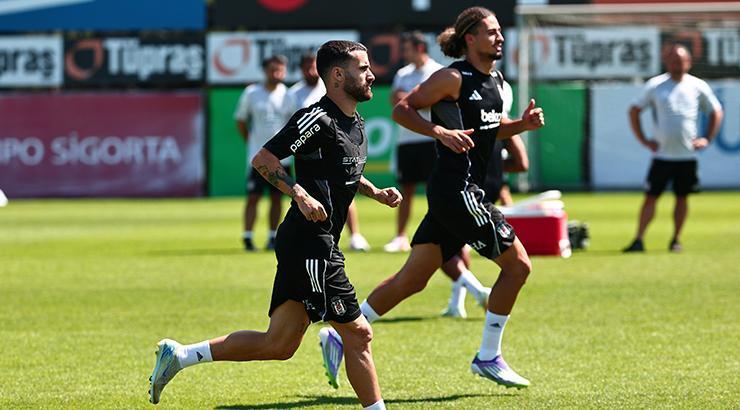 Beşiktaş, Lausanne maçı hazırlıklarını sürdürdü