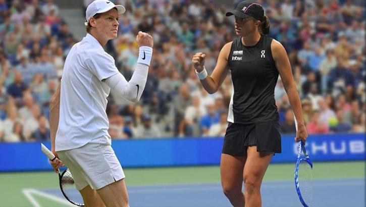 Sinner and Swiatek advance to the second round at the US Open