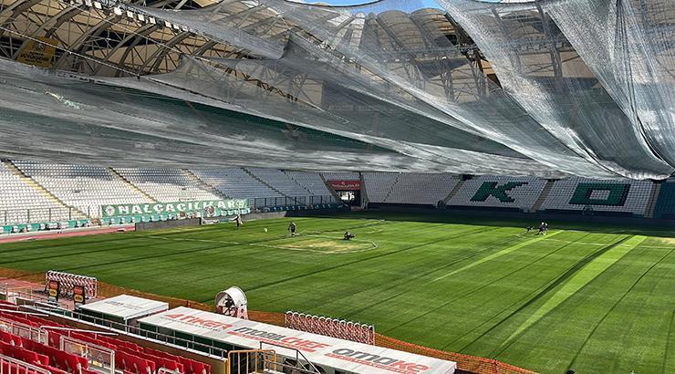 Konyaspor’da stadyum yenileme çalışmaları