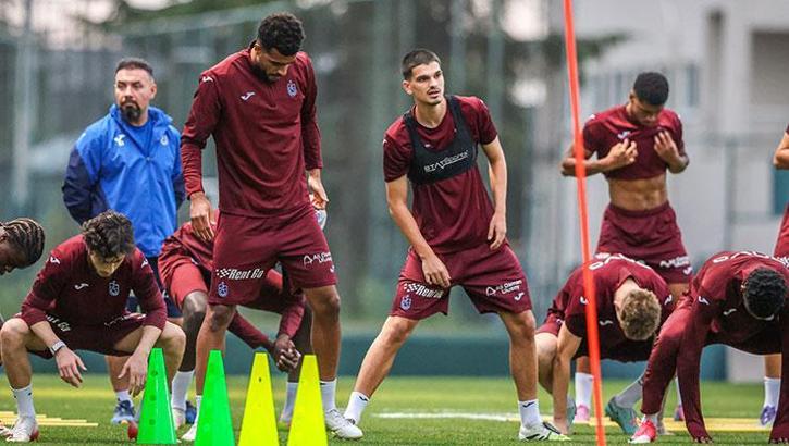 Trabzonspor, Samsunspor maçı hazırlıklarını sürdürdü