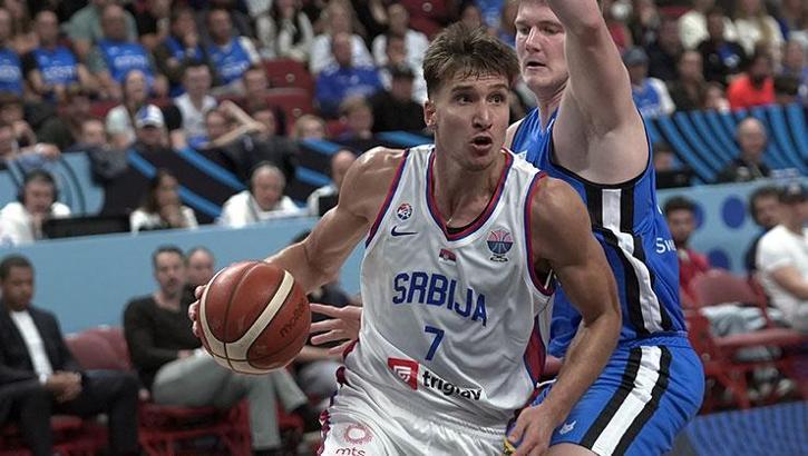 Sırbistan farklı başladı, Estonya'ya üç çeyrek yetti: 98-64