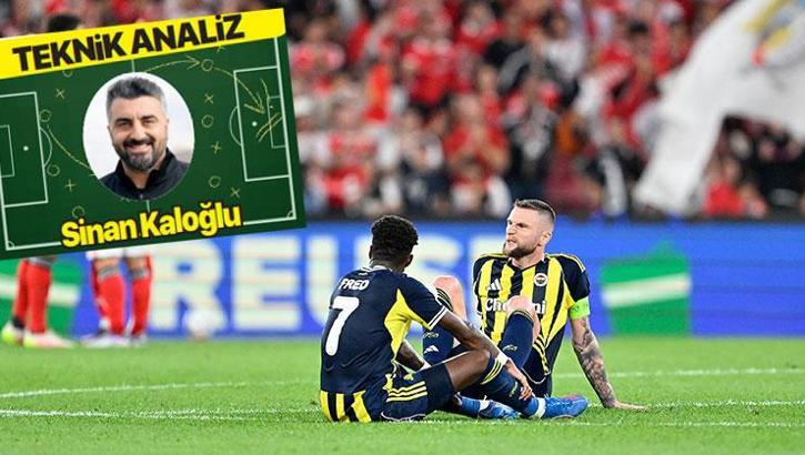 Sinan Kaloğlu'ndan Benfica-Fenerbahçe maçına teknik bakış: Teknik fikir yok