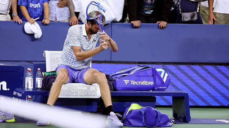Medvedev fined over $42,000 for US Open meltdown and racket smash