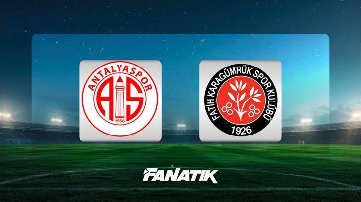 Antalyaspor - Karagümrük maçı ne zaman, saat kaçta hangi kanalda?