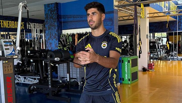 Marco Asensio, çalışmalarını sürdürüyor