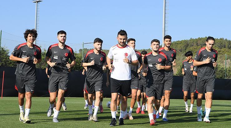 Ümit Milli Futbol Takımı, Hırvatistan maçının hazırlıklarını sürdürdü