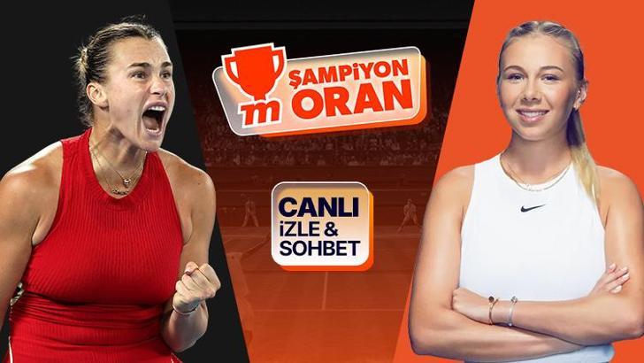 Amerika Açık kadınlar finali canlı yayınla Misli’de… Son şampiyon Sabalenka, Anisimova’ya karşı!
