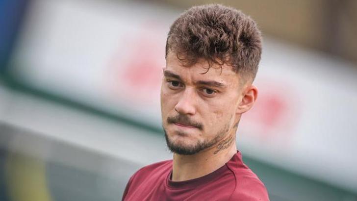 Ernest Muçi, Trabzonspor'da ilk idmanına çıktı