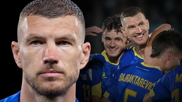 Yok artık Edin Dzeko! 6 gollü maçta golleri art arda attı: 39 yaşında durmak bilmiyor