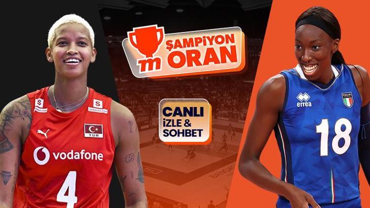 Filenin Sultanları'nın finalde İtalya ile karşılaşacağı maçın heyecanı canlı yayın, canlı sohbet ve Şampiyon Oranlar ile Misli'de!