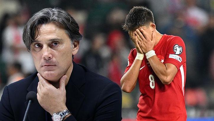 6-0'lık İspanya mağlubiyeti sonrası Montella'dan oyunculara: 'Başınızı dik tutun'