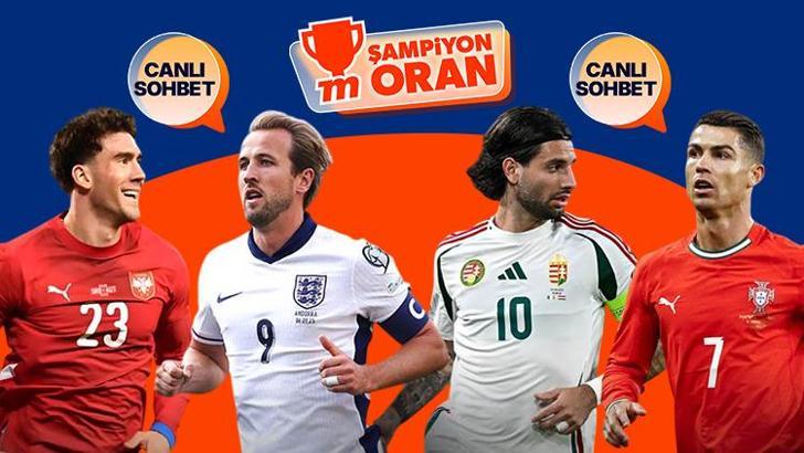 Dünya Kupası Elemeleri'ndeki iki maçın heyecanı canlı sohbet ve Şampiyon Oranlar ile Misli'de
