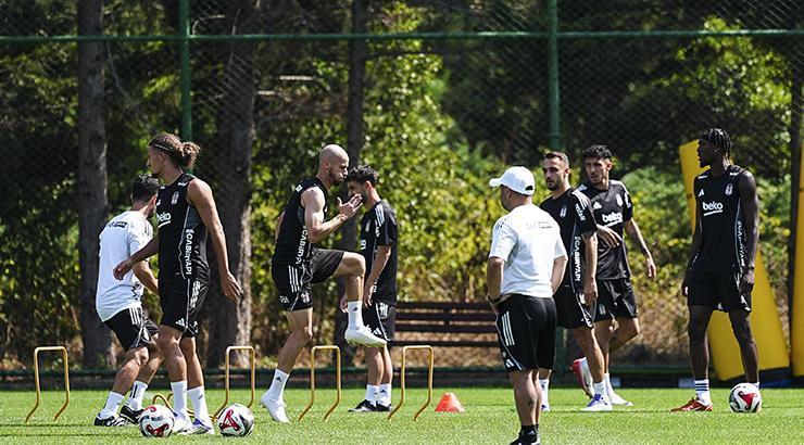 Beşiktaş'a 2 iyi haber! Antrenmana çıktılar