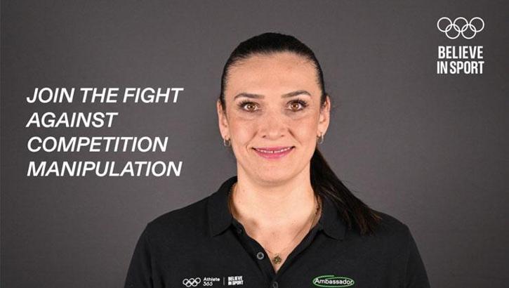 Esra Gümüş Kırıcı'ya büyük onur! 'Believe in Sport – Spora İnan' elçisi oldu