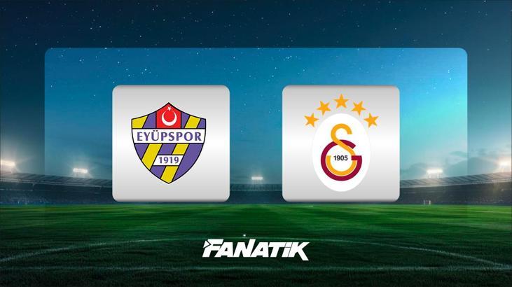 Eyüpspor- Galatasaray maçı ne zaman, saat kaçta ve hangi kanalda? (Muhtemel ilk 11'ler)