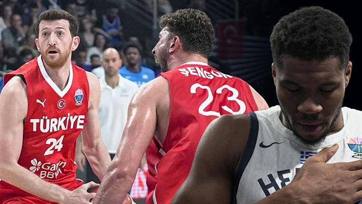12 Dev Adam, Yunanistan'ı ezdi geçti | Usta isimden övgü dolu sözler geldi: 'Antetokoumpo'yu sahadan sildi!'