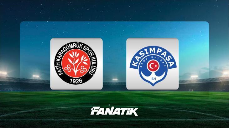 Karagümrük - Kasımpaşa maçı ne zaman, saat kaçta hangi kanalda?