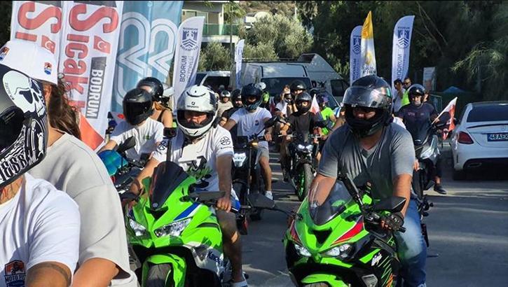 Binlerce motosiklet tutkunu Bodrum’da buluştu