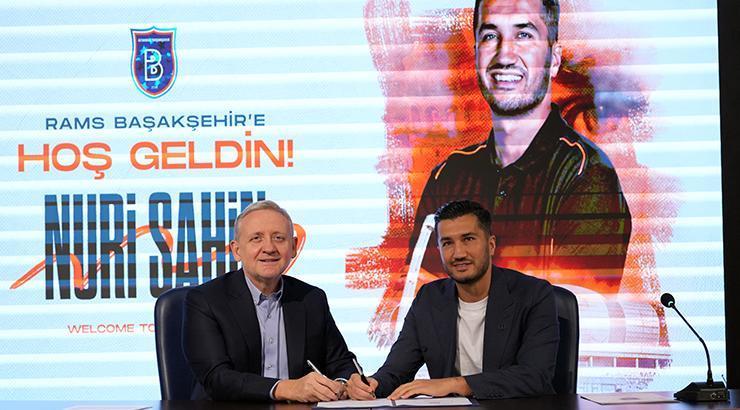 Nuri Şahin resmen Başakşehir'de! İmzayı attı