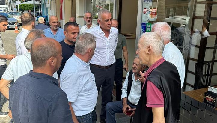 TFF Başkanı İbrahim Hacıosmanoğlu Trabzon'da