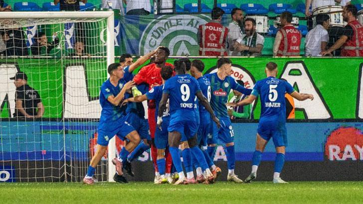 Çaykur Rizespor'da Yahia Fofana sevinci