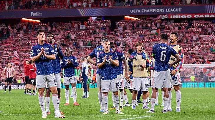 Arsenal's 'rugby inspired finishers' shine in Champions League victory