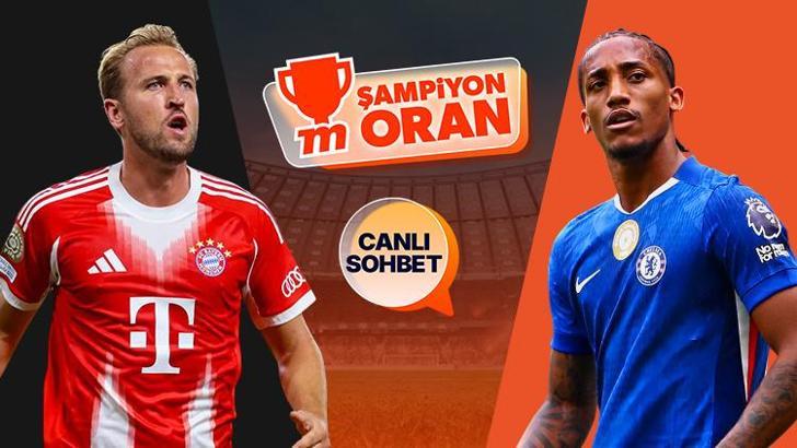 Şampiyonlar Ligi'nde dev maç! Bayern Münih-Chelsea maçının heyecanı canlı sohbet ve Şampiyon Oranlar ile Misli'de