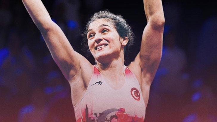 Milli güreşçi Nesrin Baş, Dünya Şampiyonası'nda adını finale yazdırdı