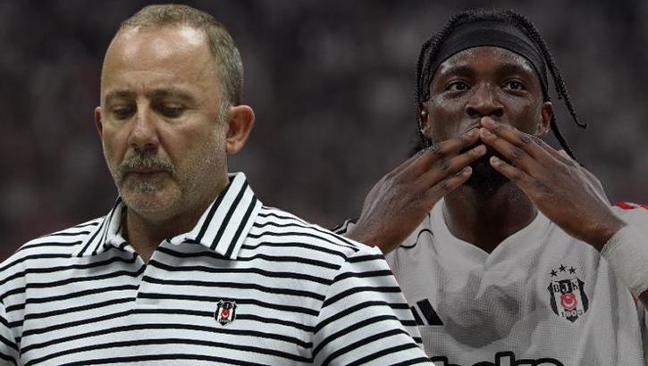 Beşiktaş'ta Sergen Yalçın harekete geçti! Abraham ile özel görüşme