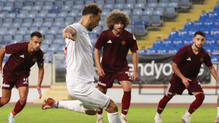 Florian Hasani atmaya, Boluspor yenilmemeye devam ediyor... Hatayspor-Boluspor maç sonucu 2-2