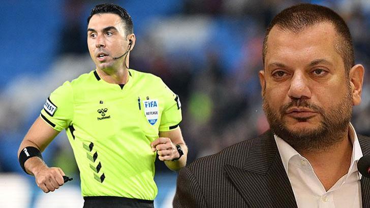 Ertuğrul Doğan'dan Arda Kardeşler'e: Bu arkadaşımızın hakemliği bitmiştir!