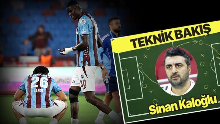 Teknik Direktör Sinan Kaloğlu'ndan Trabzonspor - Gaziantep FK maçına teknik bakış: Eşitlik sonrası kaosa döndü