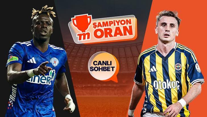 Fenerbahçe, Kasımpaşa’ya konuk oluyor! Maçın heyecanı canlı sohbet ve Şampiyon Oranlar ile Misli'de