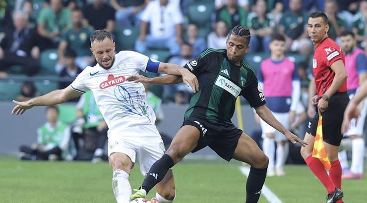 ZORLU MAÇTA KAZANAN ÇIKMADI! (ÖZET)Kocaelispor-Rizespor maç sonucu: 1-1