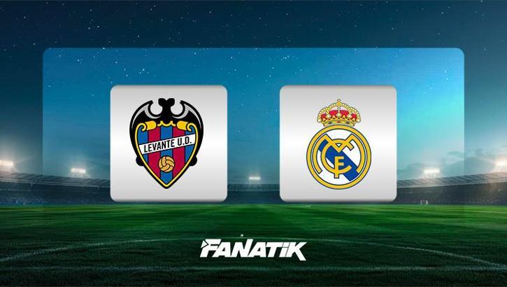 Levante - Real Madrid maçı canlı anlatım (Arda Güler ilk 11'de)