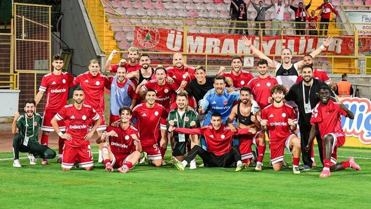 Ümraniyespor Bolu'da galibiyeti hatırladı... Boluspor - Ümraniyespor maç sonucu 0-1