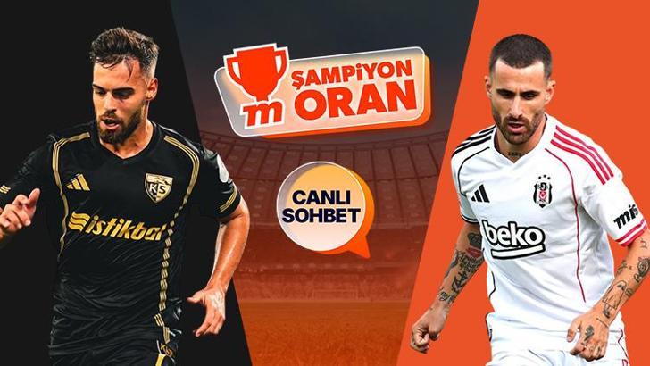 Beşiktaş, erteleme maçında Kayserispor karşısında! Maçın heyecanı canlı sohbet ve Şampiyon Oranlar ile Misli'de