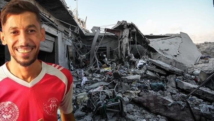 İsrail'in saldırısında Filistinli futbolcu yaşamını yitirdi