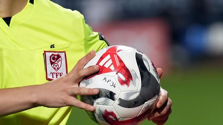 TFF açıkladı: İşte Süper Lig'in 7. haftasında görev alacak hakemler