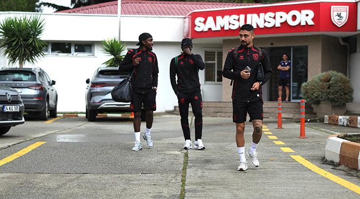 Samsunspor'da hedef 3 puan! Gaziantep'e gittiler